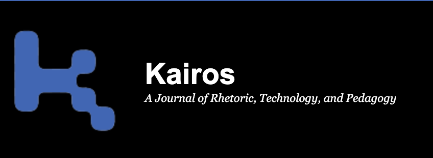 Current Logo for Kairos: A Journal of Rhetoric, Technology, and Pedagogy
